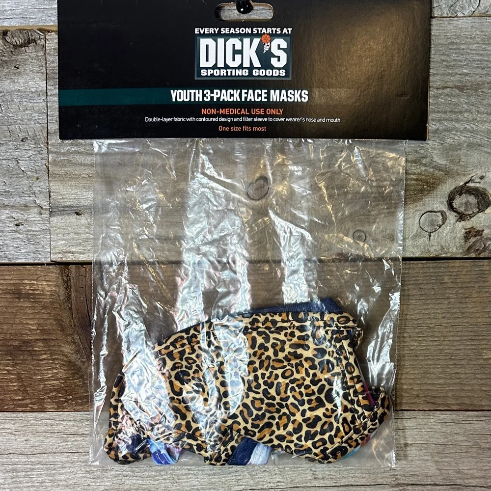 DSG Kids Leopard Pattern Face Mask